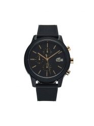 Lacoste Zegarek 2001310 Czarny. Czarne, analogowe zegarki Lacoste. Za 499.99 zł.