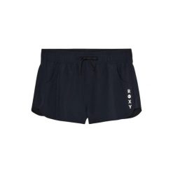 Spodenki boardshort damskie ROXY WAVE 2". Szare szorty Roxy, bez wzorów, z elastanu, sportowe. Za 189.99 zł.