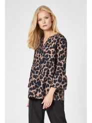 SCUI STUDIOS Koszula w kolorze brązowo-czarnym rozmiar: L. Brązowe koszule SCUI STUDIOS, l, bez wzorów, bez kołnierzyka, bez ramiączek. Za 78.84 zł.