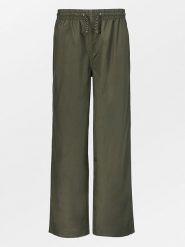 Becksöndergaard Spodnie przeciwdeszczowe "Solid Maggie" w kolorze khaki rozmiar: L. Brązowe spodnie dresowe Becksöndergaard, bez wzorów, outdoorowe. Za 104.39 zł.