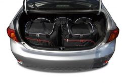Torby Do Bagażnika Toyota Corolla Limousine 2007-2014 5Szt Kjust. Czarne torby podróżne KJUST, bez wzorów, z kauczuku. Za 1,558.00 zł.