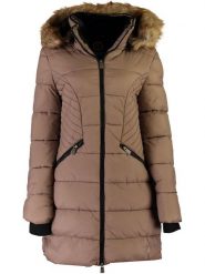 Canadian Peak Płaszcz zimowy "Akapeak" w kolorze szarobrązowym rozmiar: 140. Brązowe płaszcze Canadian Peak, na zimę, bez wzorów, bez kaptura. Za 197.17 zł.