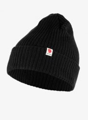 Czapka zimowa Fjallraven Rib Hat - black. Czarne czapki zimowe Fjällräven, bez wzorów, z materiału, klasyczne. Za 150.60 zł.