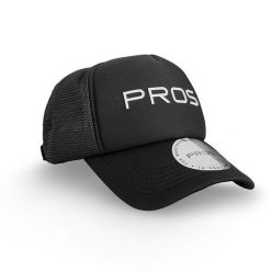 Czapka z daszkiem i siatka PROS one size. Czarne czapki z daszkiem PROS, bez wzorów, sportowe. Za 119.00 zł.