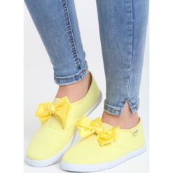 Żółte Tenisówki Bitter Lime. Trampki marki Sinsay. Za 39.99 zł.
