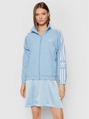 Adidas Kurtka przejściowa adicolor Classics Lock-Up Track H20541 Błękitny Regular Fit. Niebieskie kurtki adidas, bez wzorów, z syntetyku, bez kaptura. Za 159.99 zł.