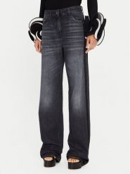 Elisabetta Franchi Jeansy PJ-76I-46E2-V320 Czarny Regular Fit. Czarne jeansy Elisabetta Franchi, bez wzorów, z bawełny. Za 1,529.00 zł.