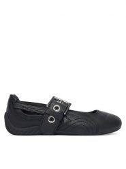 Puma Baleriny Speedcat Ballet Dress-Up Wns 408054 03 Czarny. Czarne baleriny Puma, bez wzorów, ze skóry, bez obcasa, bez zapięcia. Za 399.99 zł.