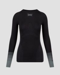 Koszulka damska X-Bionic Invent Graphics Shirt Ls Black/Dark Grey B175. Czarne t-shirty sportowe X BIONIC, l, bez wzorów, ze skóry, bez ramiączek, do biegania. Za 510.00 zł.