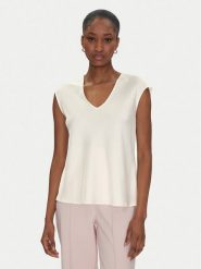 Rinascimento Bluzka CFC0122604003 Écru Regular Fit. Bluzki Rinascimento, xl, bez wzorów, z syntetyku, bez kołnierzyka, bez ramiączek. Za 159.99 zł.