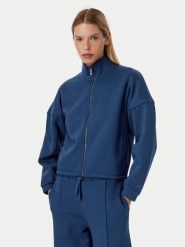 Reebok Bluza Reebok X Ewa Chodakowska Lidka RK25979CCW Granatowy Relaxed Fit. Niebieskie bluzy Reebok, xl, bez wzorów, z bawełny, bez ramiączek, bez kaptura. Za 199.99 zł.