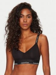 Calvin Klein Underwear Biustonosz bezfiszbinowy 000QF7059E Czarny. Czarne biustonosze Calvin Klein Underwear, bez wzorów, z bawełny. Za 119.99 zł.