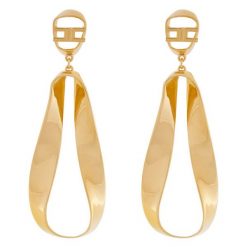 Kolczyki Elisabetta Franchi. Żółte kolczyki Elisabetta Franchi, złote. Za 1,289.00 zł.