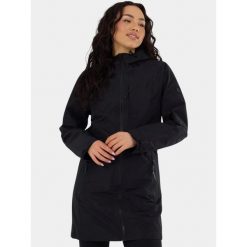 Płaszcz Przeciwdeszczowy Damski Fundango Yuma. Czarne kurtki przeciwdeszczowe FUNDANGO, bez wzorów, bez kaptura, trekkingowe. Za 399.00 zł.