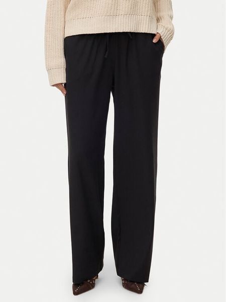 Vero Moda Spodnie materiałowe Milly 10331924 Czarny Wide Leg. Czarne spodnie materiałowe Vero Moda, bez wzorów, z materiału. Za 139.99 zł.
