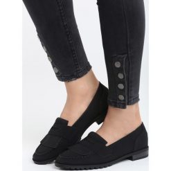 Czarne Mokasyny Hago. Czarne mokasyny Born2be, ze skóry. Za 49.99 zł.