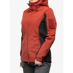 Kurtka softshell damska Helikon-Tex Gunfighter Woman's Jacket. Czerwone kurtki przejściowe sportowe HELIKON-TEX, s, bez wzorów, z softshellu, bez kaptura, trekkingowe. Za 482.99 zł.