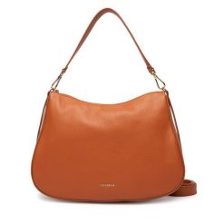 Torebka Coccinelle. Brązowe torebki klasyczne Coccinelle, bez wzorów, klasyczne, bez dodatków. Za 1,399.00 zł.