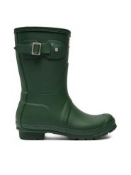 Hunter Kalosze WFS1000RMA Zielony. Zielone kalosze Hunter, bez wzorów, z gumy, bez zapięcia. Za 349.99 zł.