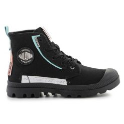 Buty Palladium Pampa Underlayer 99183-008-M Black czarne. Czarne buty treningowe bez wzorów, z gumy, bez zapięcia, outdoorowe. Za 503.88 zł.