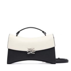 Torebka KARL LAGERFELD. Czarne listonoszki KARL LAGERFELD, bez wzorów, bez dodatków. Za 1,299.00 zł.