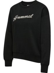 Hummel Bluza treningowa hmlCLUB W z bawełny ekologicznej i poliestru z. Czarne bluzy bez kaptura Hummel, m, bez wzorów, z bawełny, bez kaptura, na fitness i siłownię. Za 197.00 zł.