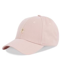 Czapka z daszkiem Tommy Hilfiger. Czerwone czapki z daszkiem Tommy Hilfiger, bez wzorów. Za 149.99 zł.