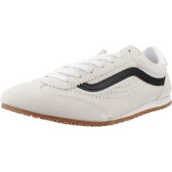 Kapcie VANS SUPER LOWPRO Biały. Białe kapcie Vans, bez wzorów, z tkaniny. Za 534.10 zł.