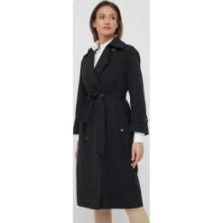 Pennyblack trencz damski kolor czarny przejściowy dwurzędowy. Czarne płaszcze Pennyblack, bez wzorów, z tkaniny, klasyczne, bez kaptura. W wyprzedaży za 799.99 zł.