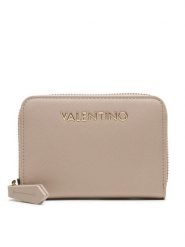 Valentino Portfel Zero VPS7B3137 Beżowy. Brązowe portfele Valentino, bez wzorów, ze skóry. Za 179.99 zł.