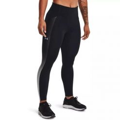 Legginsy damskie Under Armour SpeedPocket Ankle Tight. Czarne legginsy Under Armour, bez wzorów, sportowe. Za 189.99 zł.