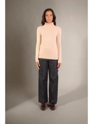 Perfect Cashmere Kaszmirowy golf w kolorze beżowym rozmiar: M. Brązowe swetry Perfect Cashmere, m, bez wzorów, z kaszmiru, bez ramiączek. Za 478.99 zł.
