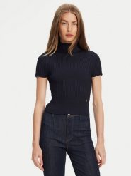 Guess Sweter W5YR04 Z0040 Granatowy Regular Fit. Niebieskie swetry Guess, l, z aplikacjami, z syntetyku, bez ramiączek. Za 299.99 zł.