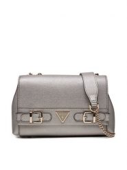 Guess Torebka HWEBM9 51121 Srebrny. Szare torebki klasyczne Guess, z aplikacjami, ze skóry, bez dodatków. Za 309.99 zł.