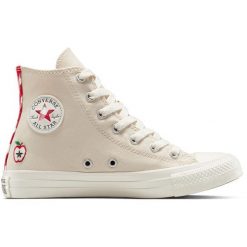 Buty sportowe Converse Chuck Taylor All Star. Czerwone buty sportowe lifestyle Converse, bez wzorów, retro, bez zapięcia. Za 390.00 zł.
