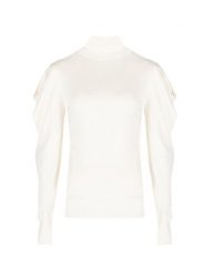 Liu Jo Sweter | CF2098 MS99E | Kobieta | Ecru. Swetry Liu Jo, l, bez wzorów, z poliamidu, bez ramiączek. W wyprzedaży za 389.00 zł.