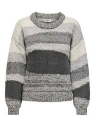 ONLY Sweter w kolorze szarym rozmiar: M. Szare swetry ONLY, m, bez wzorów, ze splotem, bez ramiączek. Za 78.84 zł.