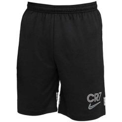 Spodenki dla dzieci Nike CR7 B Nk Dry Short Kz czarne CT2974 010. Czarne szorty Nike, bez wzorów, sportowe. Za 119.59 zł.