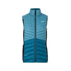 Damska kurtka bez rękawów Regatta Leedre. Niebieskie kurtki Regatta, bez wzorów, sportowe, bez kaptura. Za 189.99 zł.