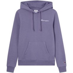 Bluza Damska Champion Dresowa z Kapturem Sportowa Hoodie Bawełniana r. L. Fioletowe bluzy z kapturem Champion, l, bez wzorów, z bawełny, z kapturem. Za 338.73 zł.
