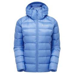 Damska kurtka puchowa Montane Anti Freeze Xt. Niebieskie kurtki Montane, m, bez wzorów, z nylonu, klasyczne, bez kaptura. Za 1,628.10 zł.