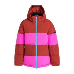 Kurtka snowboardowa damska ROXY X Rowley Block Puffer. Czerwone kurtki narciarskie Roxy, na zimę, l, bez wzorów, bez kaptura, narciarskie. Za 1,149.00 zł.