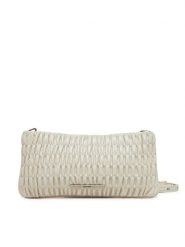 Calvin Klein Jeans Torebka Rouched Zip Top Bag LV04K3090G Écru. Torebki klasyczne Calvin Klein Jeans, bez wzorów, z jeansu, bez dodatków. Za 219.99 zł.