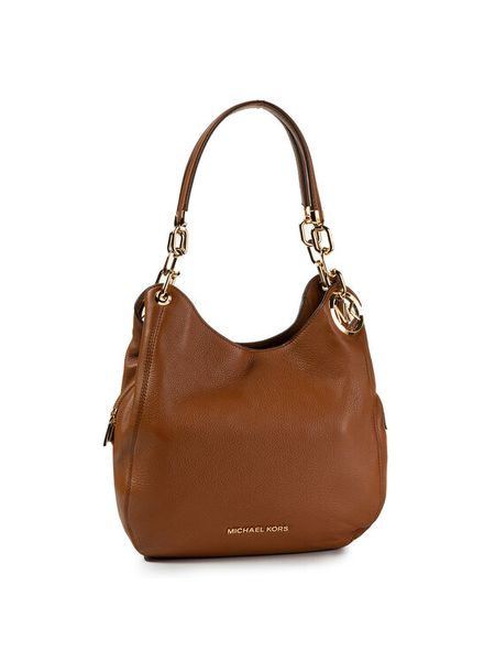 MICHAEL Michael Kors Torebka Lillie 30T9G0LE3L Brązowy. Brązowe torebki klasyczne MICHAEL Michael Kors, bez wzorów, ze skóry, bez dodatków. Za 2,029.00 zł.