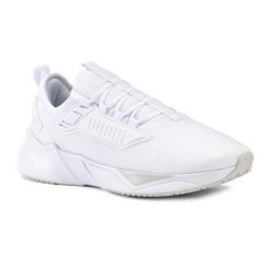 Buty do biegania PUMA Retaliate 3. Białe buty do biegania Puma, bez wzorów, bez zapięcia, do biegania. Za 279.99 zł.