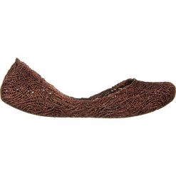 Baleriny Melissa Campana Flow AD Brown 010378, Brąz, Guma. Żółte baleriny Melissa, z aplikacjami, z gumy, bez obcasa, bez zapięcia. W wyprzedaży za 249.00 zł.