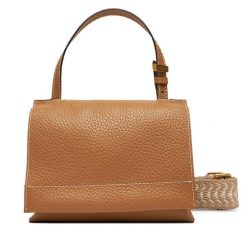 Torebka Gianni Chiarini. Brązowe torebki klasyczne Gianni Chiarini, bez wzorów, klasyczne, bez dodatków. Za 629.99 zł.