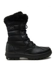 Helly Hansen Śniegowce Aurora 11982 Czarny. Czarne śniegowce Helly Hansen, bez wzorów, ze skóry, bez zapięcia. Za 799.99 zł.