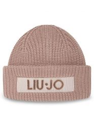 Liu Jo Czapka 2F5057 M0300 Różowy. Czerwone czapki zimowe Liu Jo, bez wzorów, z materiału. Za 179.99 zł.