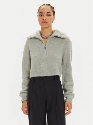 Patrizia Pepe Sweter 2K0298 K222 Szary Relaxed Fit. Szare swetry Patrizia Pepe, bez wzorów, z syntetyku, bez ramiączek. Za 539.99 zł.